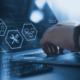 Computer engineer, technician coding